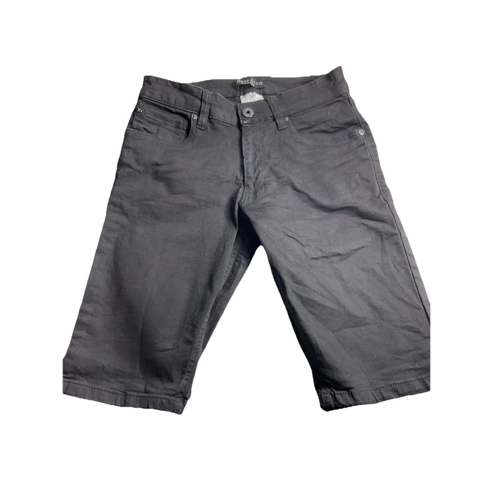 Marc Ecko Cut & Sew Mens Black Casual Shorts Size 30